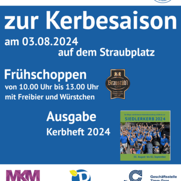 Startschuss zur BKV Kerbsaison